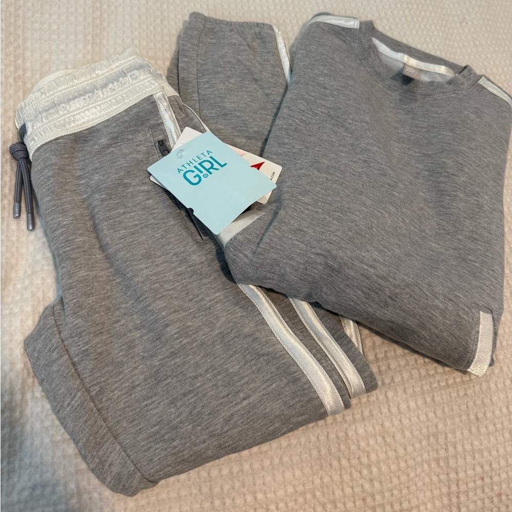 Athleta Girls sz 6 Lounger set